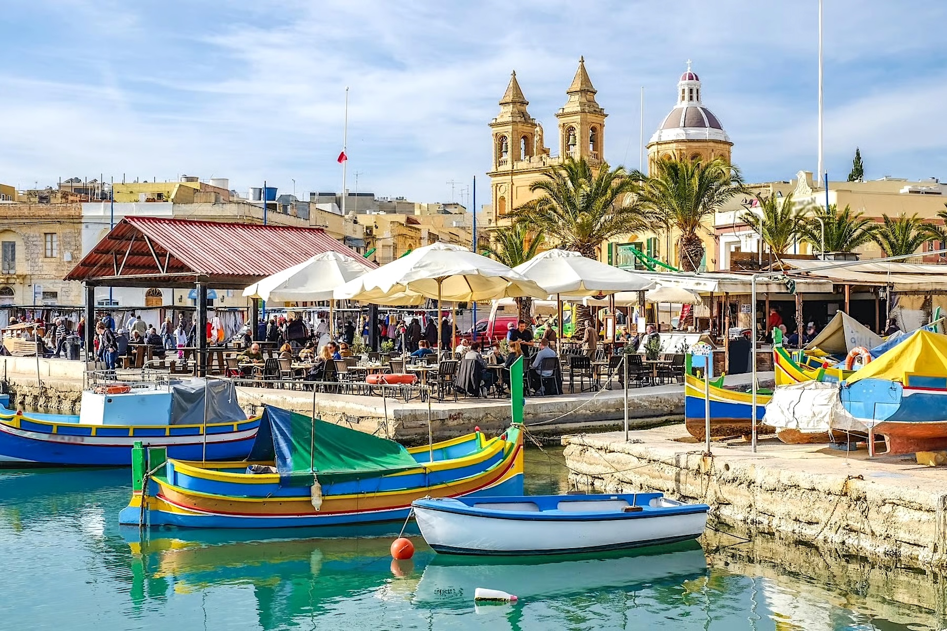 Port et marché de Marsaxlokk