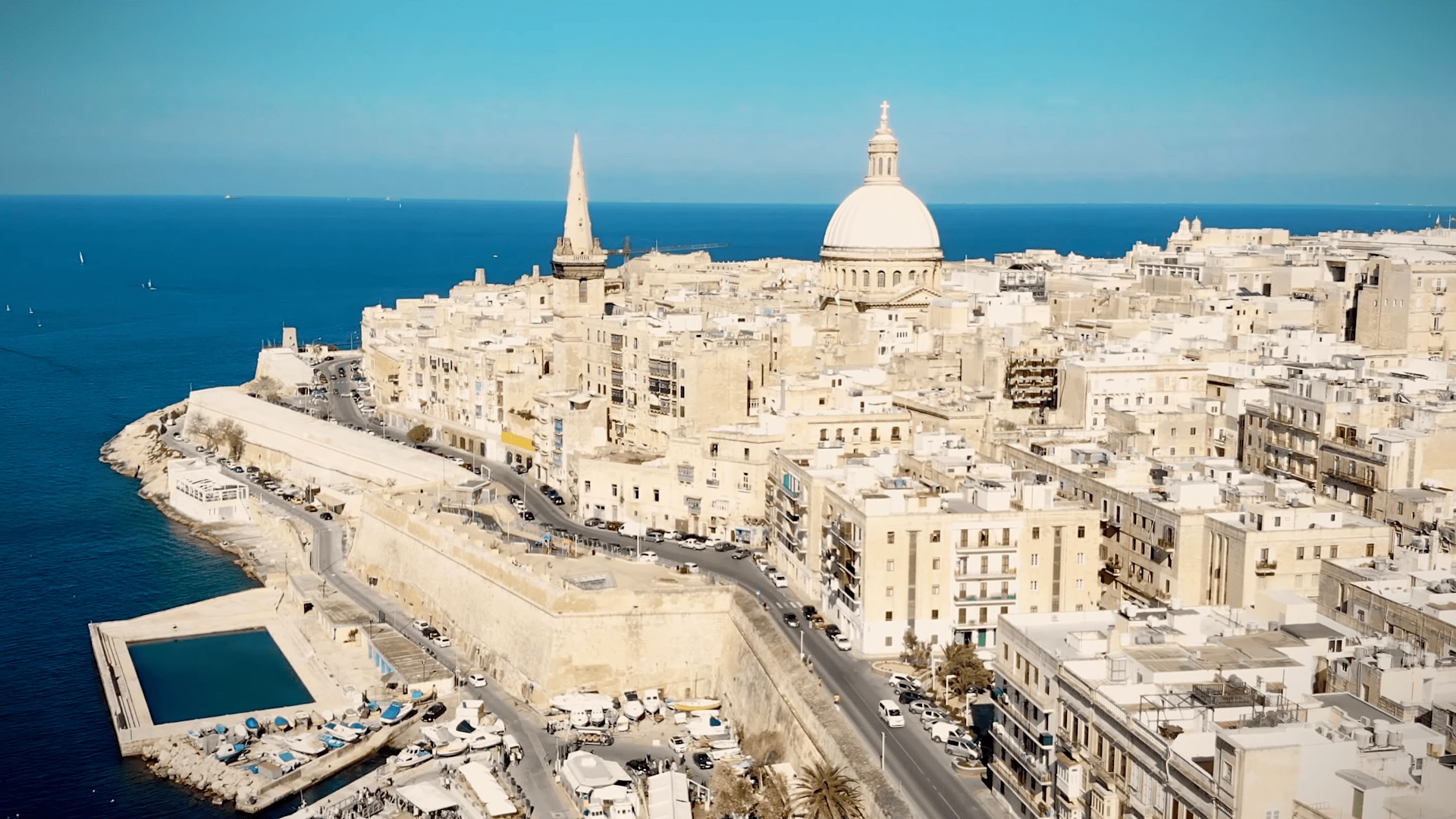 La Valletta, capitale fortificata di Malta