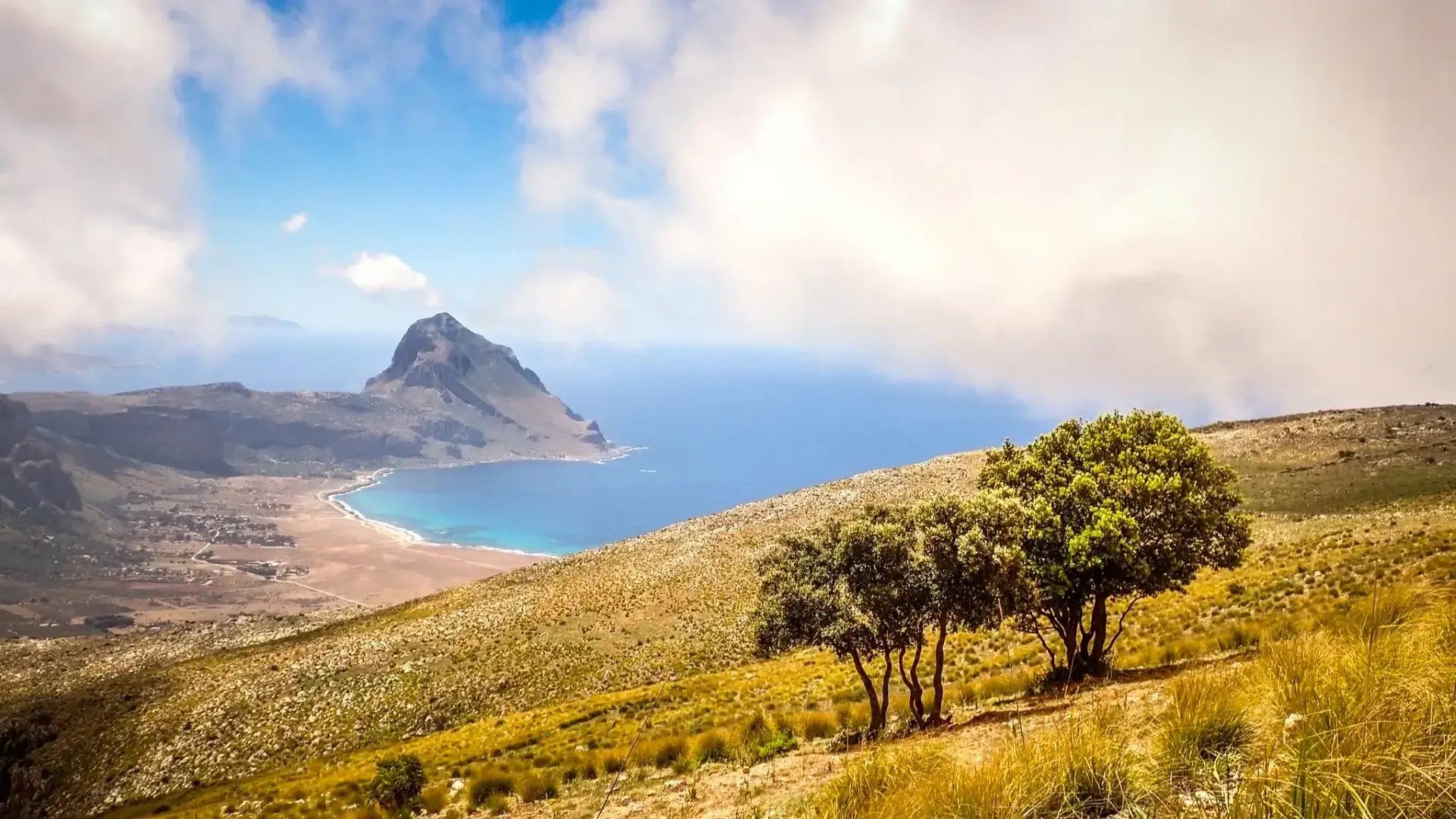 Côte du Zingaro, Sicile Côte du nord-ouest de la Sicile près de San Vito Lo Capo