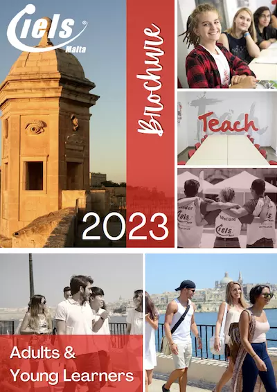 brochure de l'école d'anglais IELS Malte