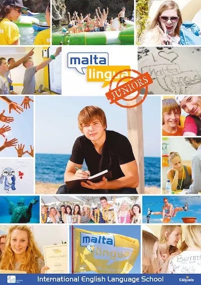 Brochura escolar para jovens Maltalingua