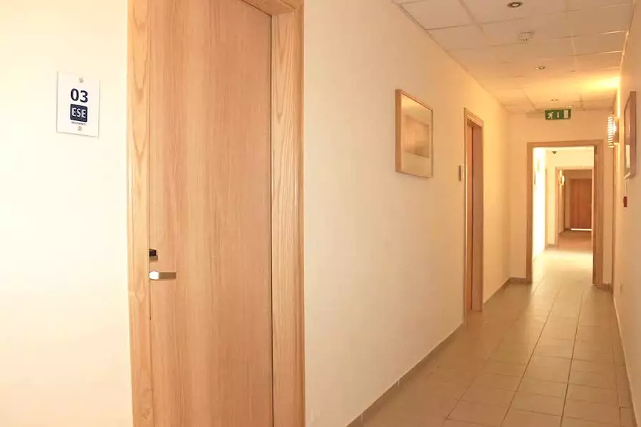Corridor of ESE Residence Malta