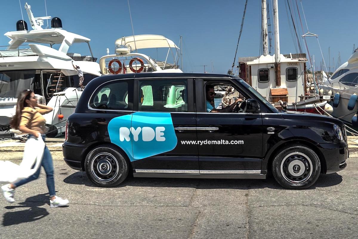 Vehículo de transporte Ryde Malta