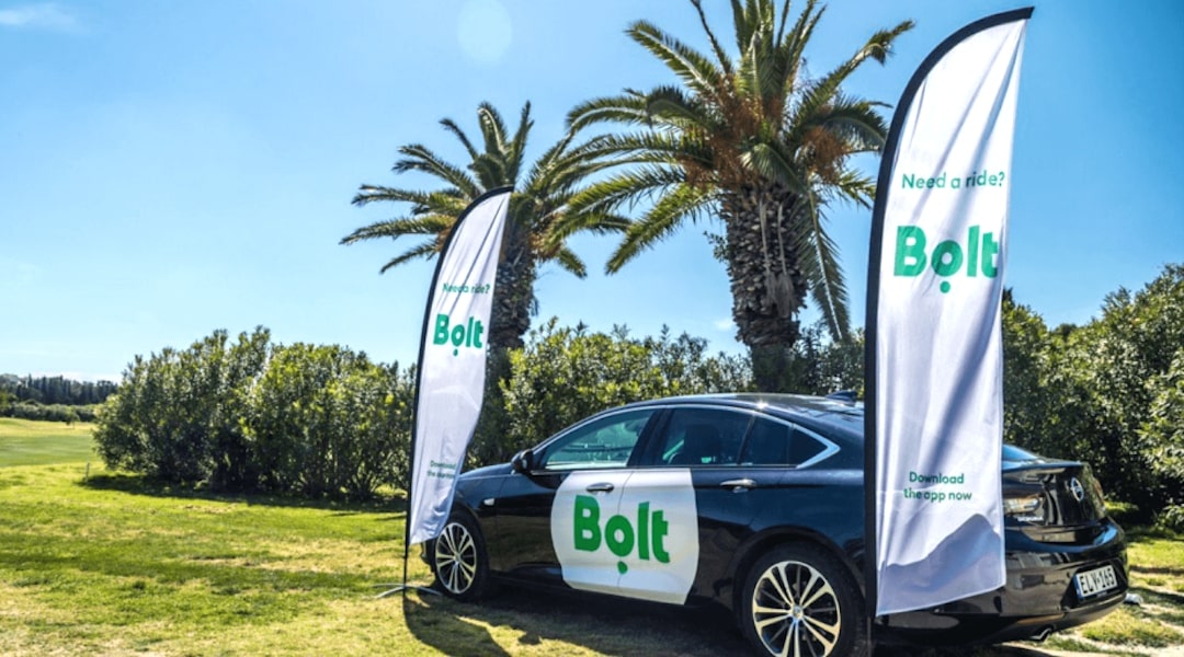 Bolt Car in Malta, the most popular taxi app in Malta