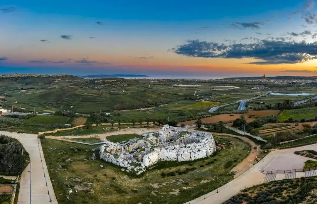 Neolithic temples Gozo Malta