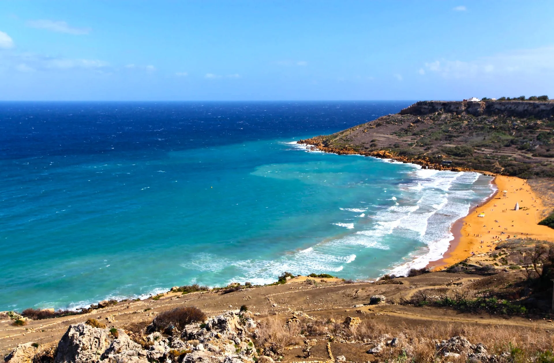 Spiaggia di Ramla Gozo Malta