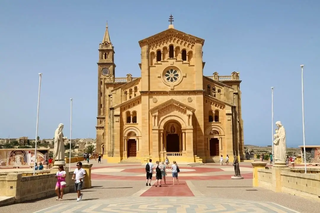 The Basilica of the National Shrine of the Blessed Virgin of Ta’ Pinu
