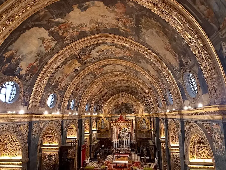 Concattedrale di San Giovanni Volta decorata della Concattedrale di San Giovanni