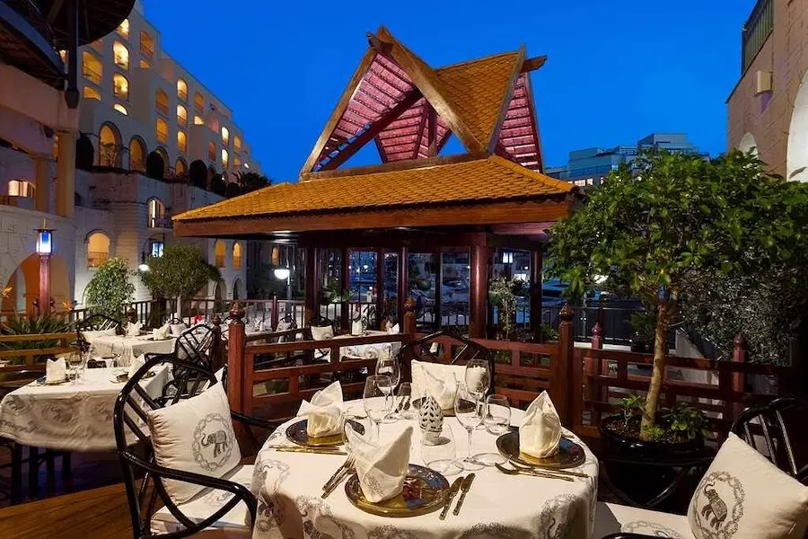 Ristorante dell'hotel Hilton a Malta