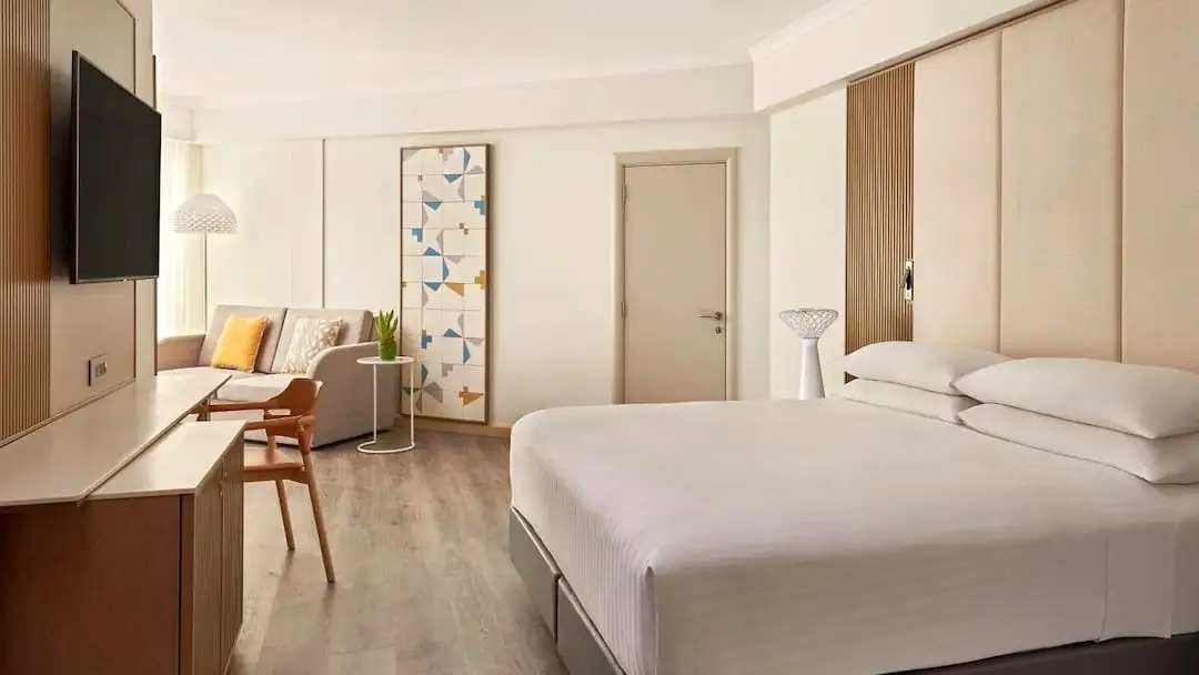 Chambre avec lit double Marriott Hotel Malte