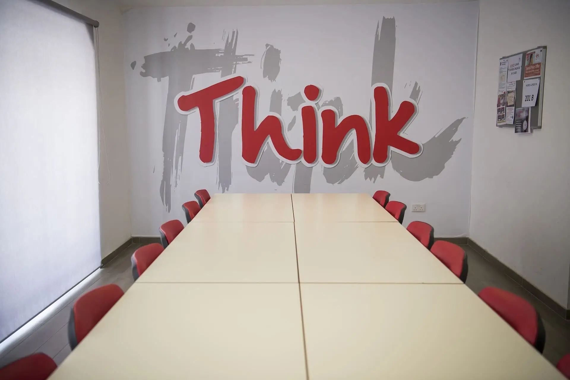 Modern classroom at the IELS Malta school