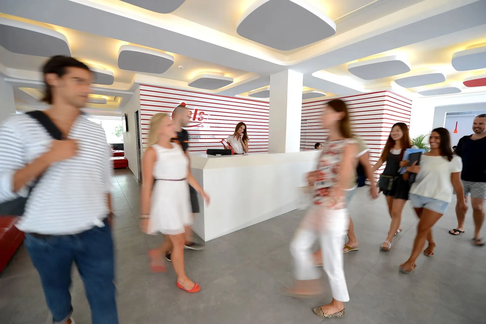 Entrance of the IELS Malta school