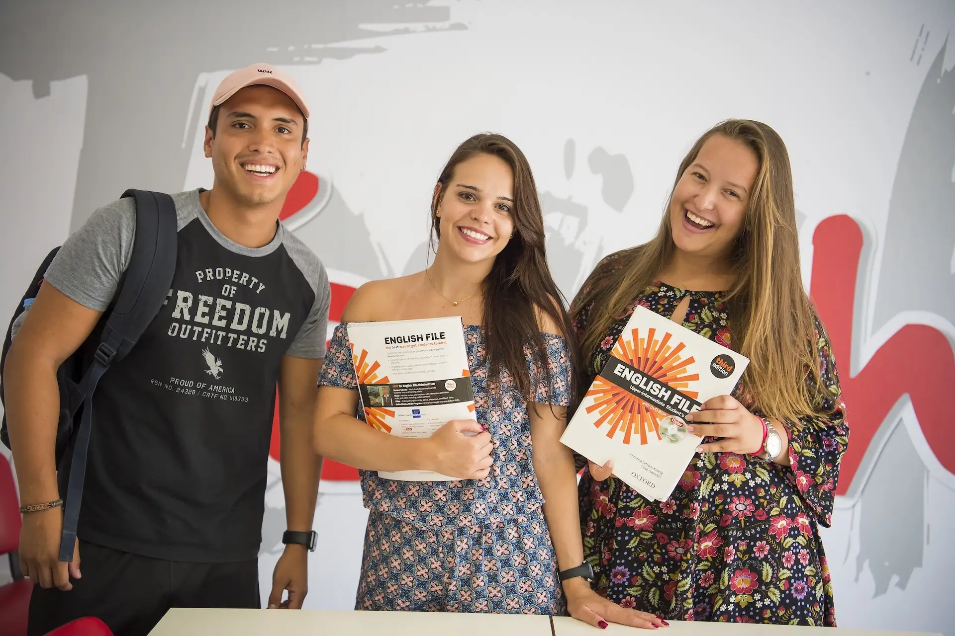 Students on an English course at the IELS Malta school
