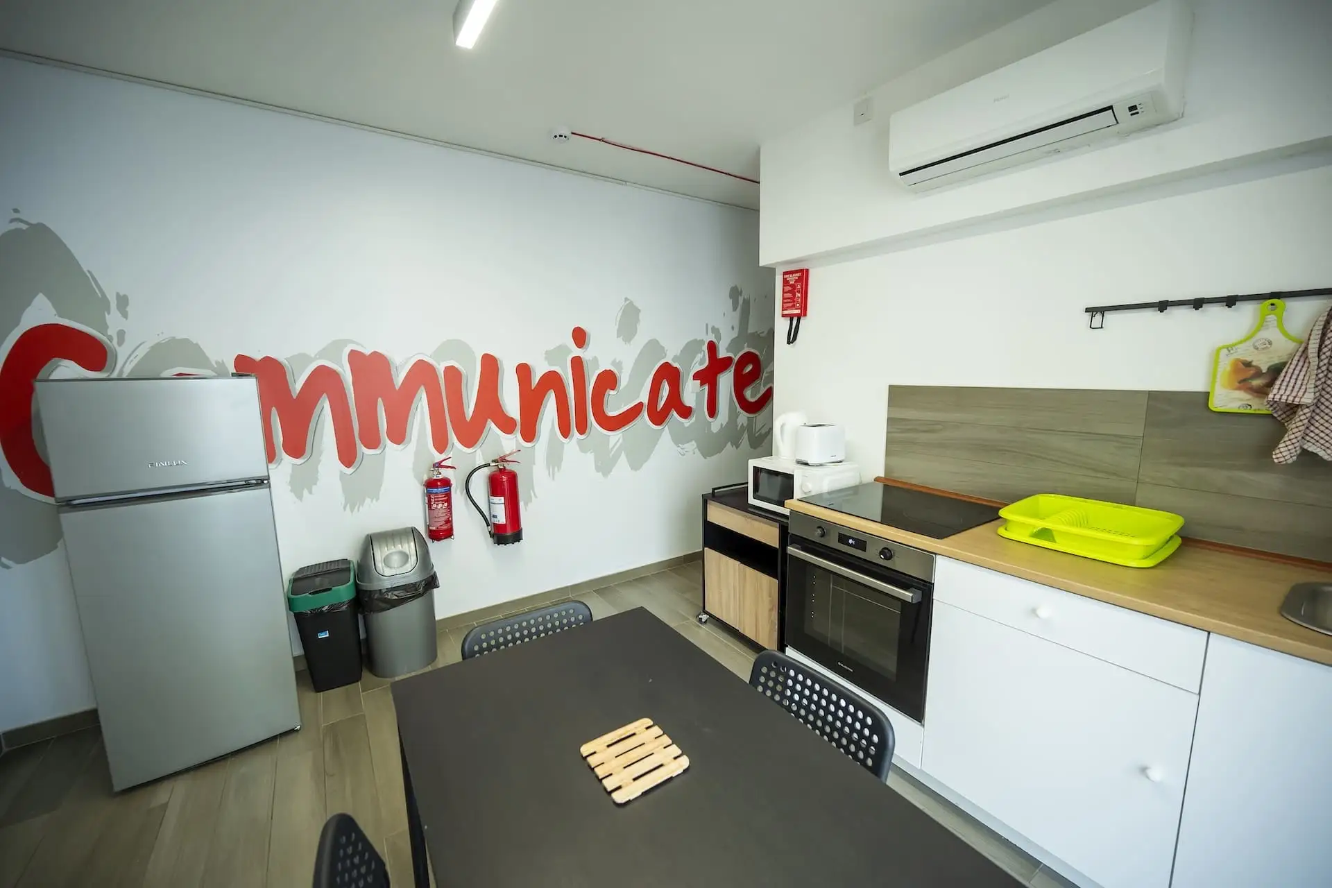 Modern kitchen of the Onsite residence in Sliema