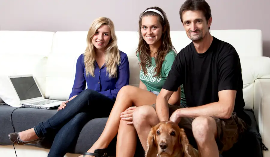 Famiglia ospitante e studenti