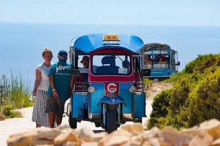 Tour em Gozo de Tuk-tuk