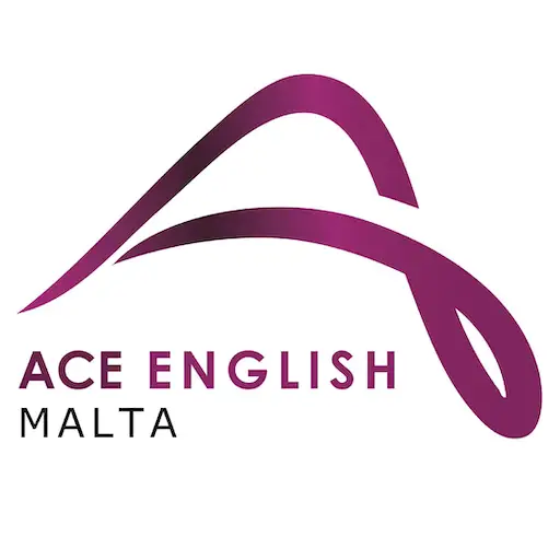 Logotipo de la escuela de inglés ACE English Malta