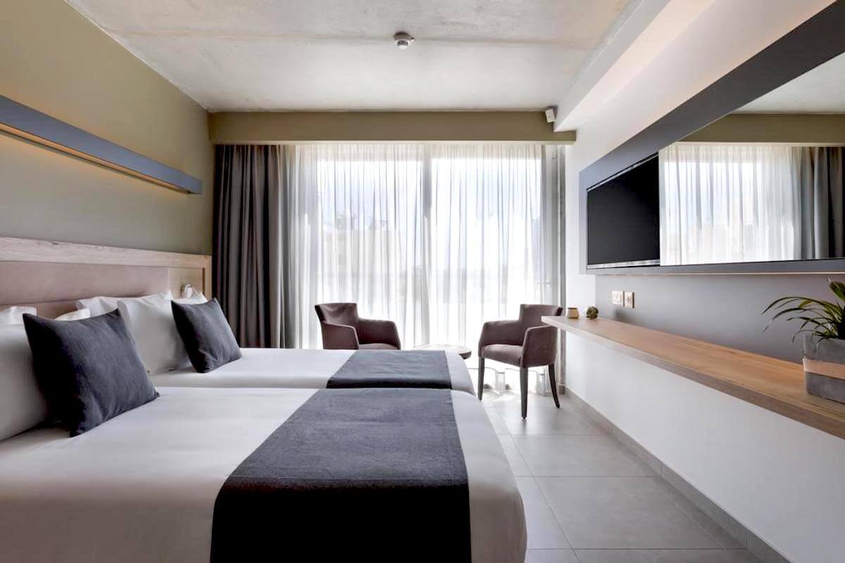 Standard room at the Azur Hotel by ST Hotels Room (3 star hotel Malta)
