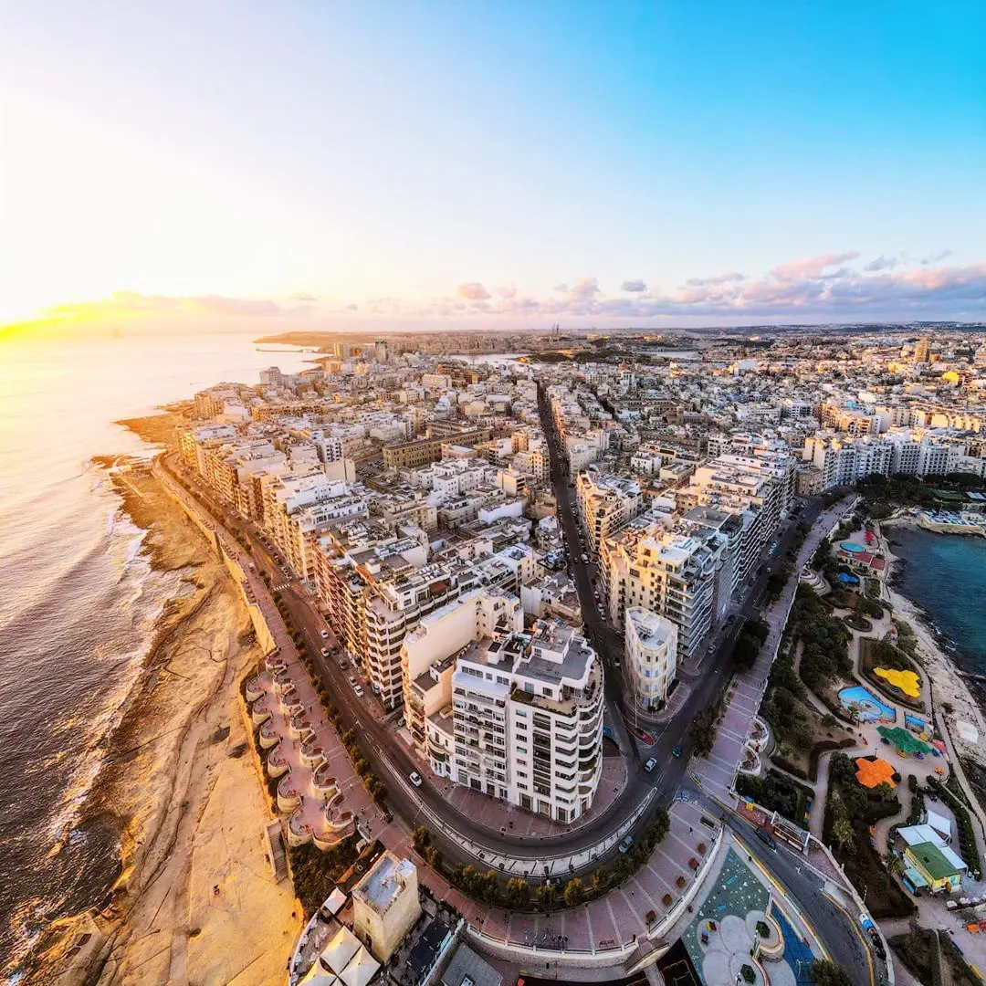 A cidade de Malta - Sliema