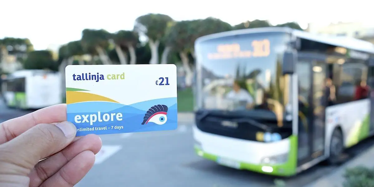 Bus cartão Malta Tallinja
