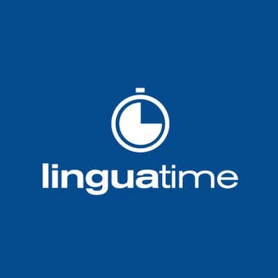 Школа английсого языка логотип Linguatime Мальта