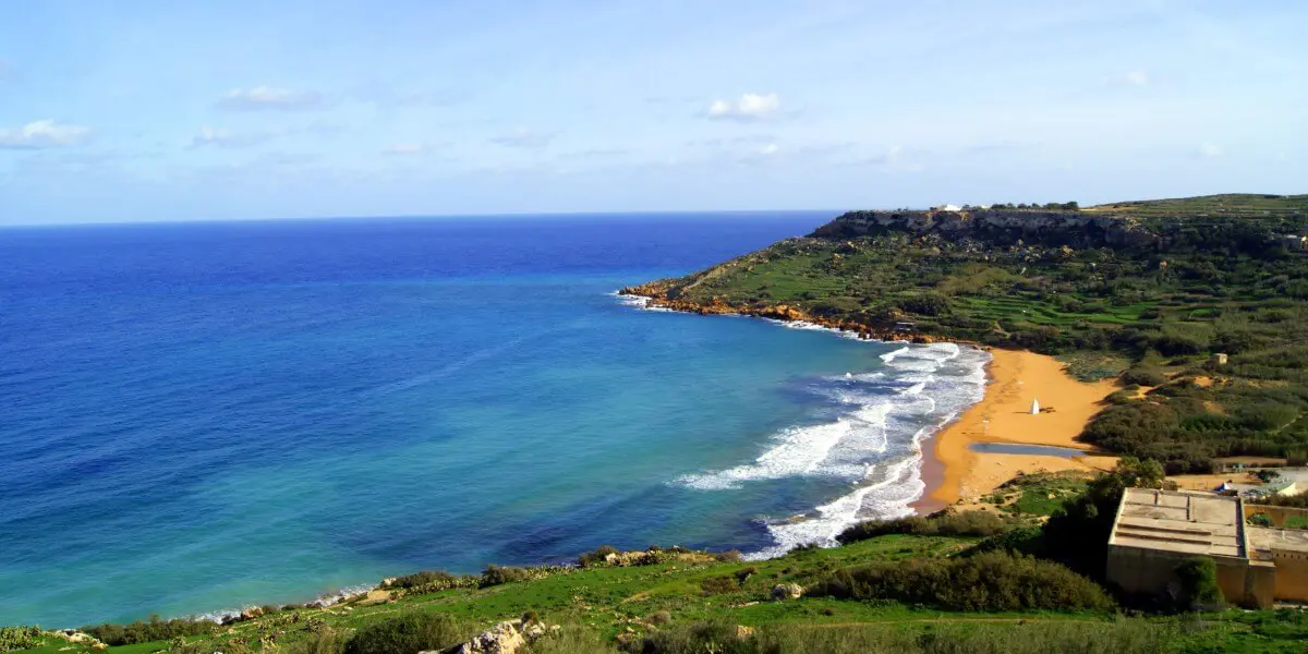 Plage de Ramla Bay à Gozo