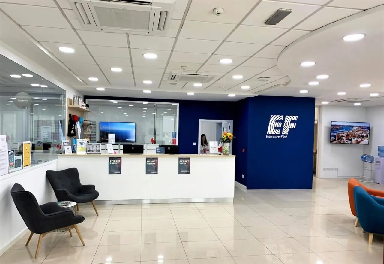 EF Malta School Reception