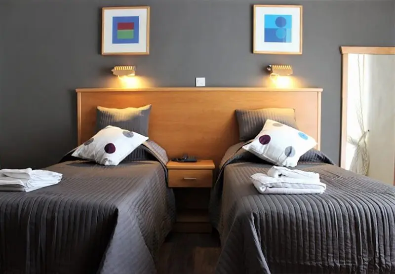 Habitación compartida en la residencia ESE