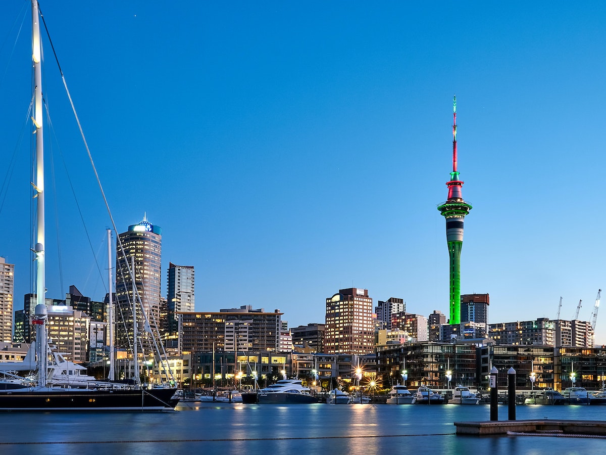 Auckland en Nouvelle Zélande