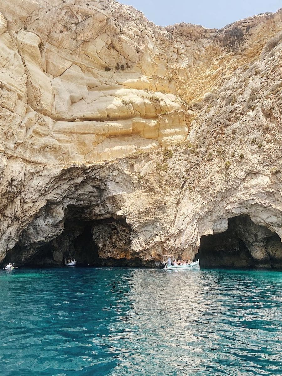 La Grotte bleue de Malte (Blue Grotto)