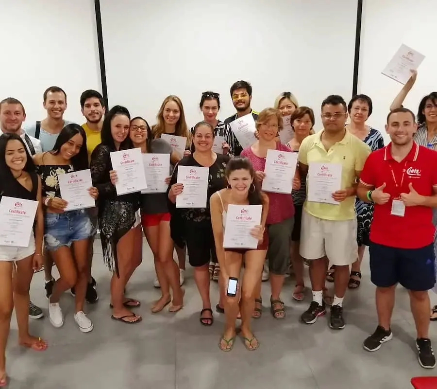 Graduación de los estudiantes de IELS Malta
