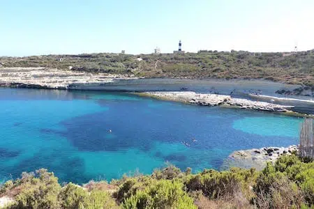 Baie de Il-Kalanka au sud de Malte